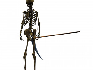 THE DEATH HALLOWEEN 3D MODEL - OBJ - FBX - 3D PRINTING - 3D PROJECT - GAME READY 3D Model