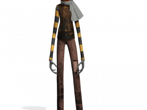 BOY PUMPKIN HALLOWEEN 3D MODEL - OBJ - FBX - 3D PRINTING - 3D PROJECT - GAME READY Modèle 3D