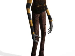 BOY PUMPKIN HALLOWEEN 3D MODEL - OBJ - FBX - 3D PRINTING - 3D PROJECT - GAME READY Modèle 3D