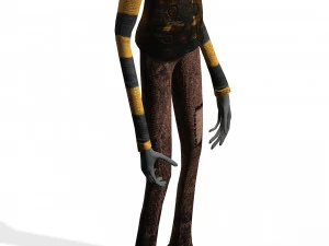 BOY PUMPKIN HALLOWEEN 3D MODEL - OBJ - FBX - 3D PRINTING - 3D PROJECT - GAME READY 3D Model