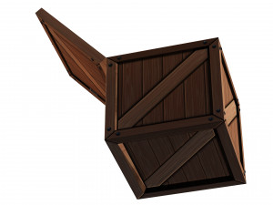 WOODEN BOX FOR 3D PRINTING OBJ 3D AND FBX BOX WOODEN WOODENBOX Modèle 3D