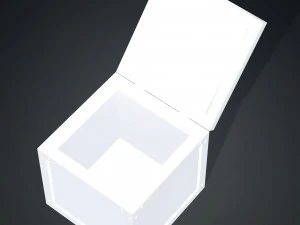 WOODEN BOX FOR 3D PRINTING OBJ 3D AND FBX BOX WOODEN WOODENBOX 3D Model