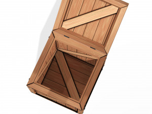 WOODEN BOX FOR 3D PRINTING OBJ 3D AND FBX BOX WOODEN WOODENBOX Modèle 3D