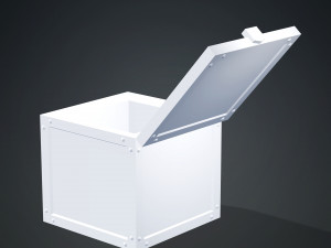 WOODEN BOX FOR 3D PRINTING OBJ 3D AND FBX BOX WOODEN WOODENBOX Modèle 3D