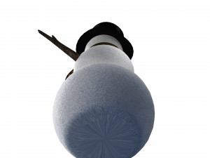 SNOWMAN 3D MODEL - OBJ - FBX - 3D PRINTING - 3D PROJECT - SNOWMAN 3D Model