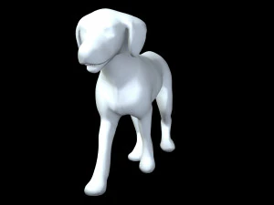 DOG Dalmatian CANINE Dog 3D Model