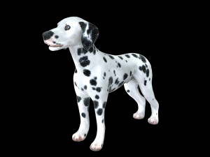 DOG Dalmatian CANINE Dog 3D 모델