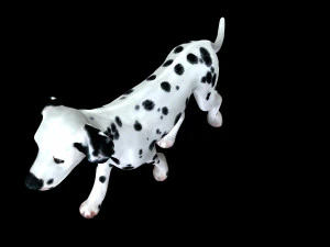 DOG Dalmatian CANINE Dog 3D Model