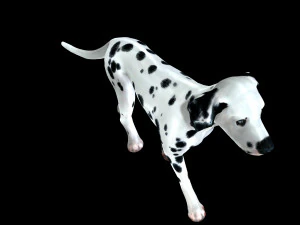 DOG Dalmatian CANINE Dog 3D Model