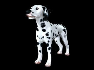 DOG Dalmatian CANINE Dog 3D 모델