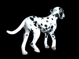 DOG Dalmatian CANINE Dog 3D Model