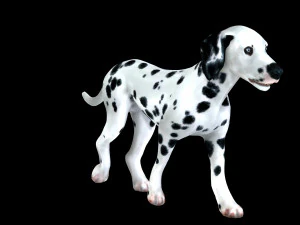 DOG Dalmatian CANINE Dog 3D Model