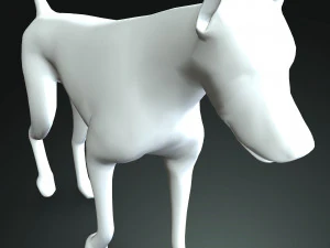 DOG Doberman 3D DOG 3D Model