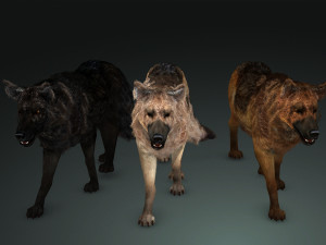DOG German Shepherd DOG 3D Model