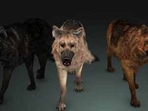DOG German Shepherd DOG 3D Model