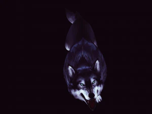 WOLF ANIMATED 3D Model