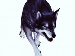 WOLF ANIMATED Modelo 3D