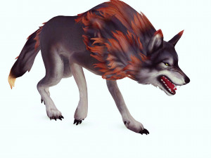 WOLF DOG WOLF - DOG CANINE Modelo 3D