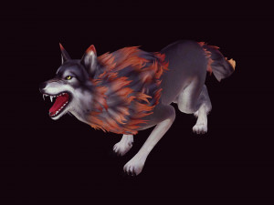 WOLF DOG WOLF - DOG CANINE Modelo 3D