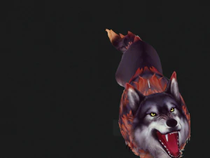 WOLF DOG WOLF - DOG CANINE 3D Model