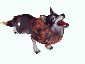 WOLF DOG WOLF - DOG CANINE Modelo 3D