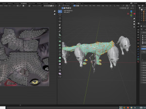 WOLF DOG WOLF - DOG CANINE Modelo 3D