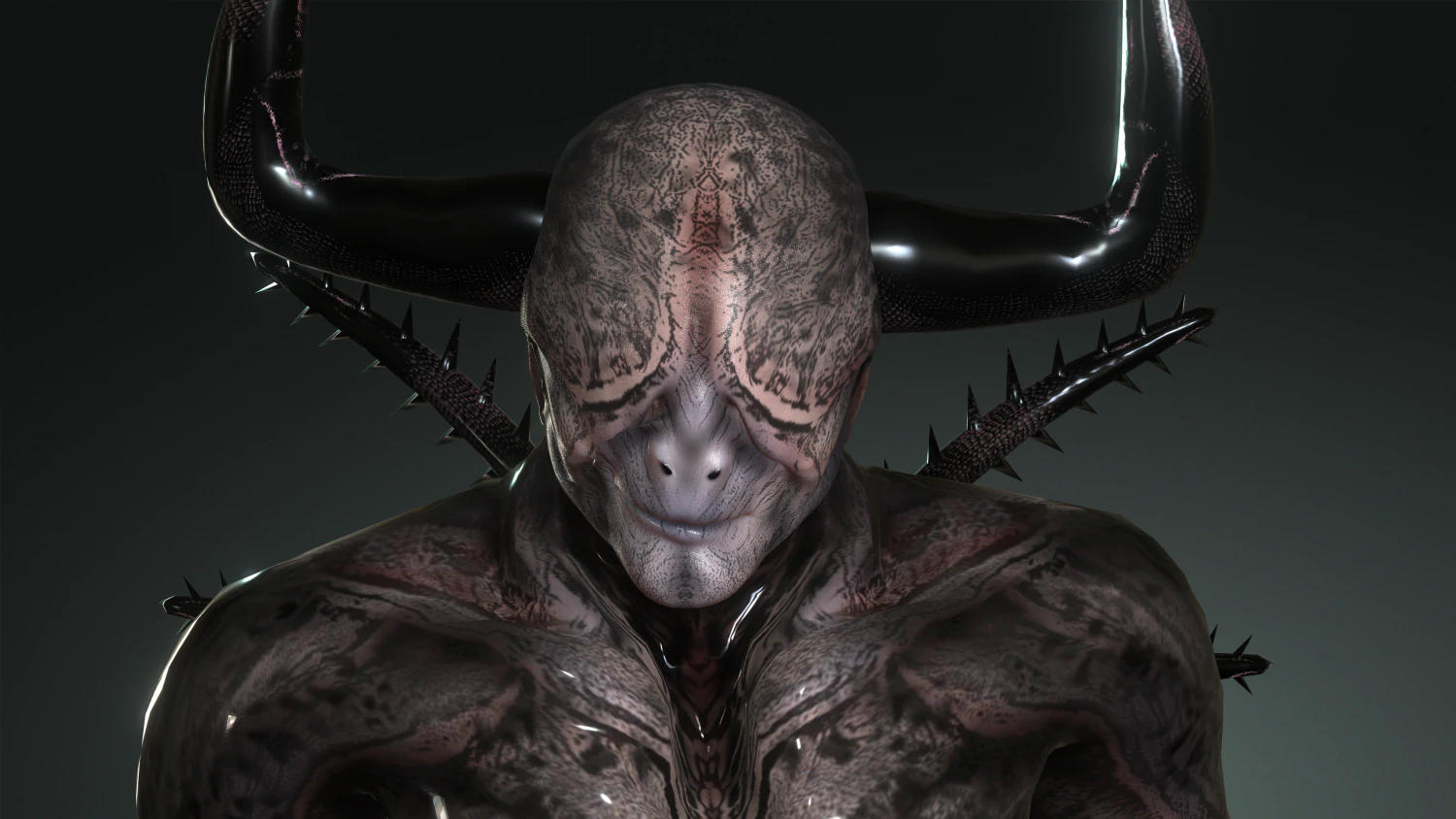 MONSTER KING EVIL OF DARKNESS EVIL MONSTER EVIL 3D Model .c4d .max .obj .3ds .fbx .stl .blend 