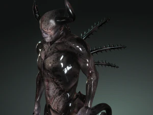 MONSTER KING EVIL OF DARKNESS EVIL MONSTER EVIL 3D Model