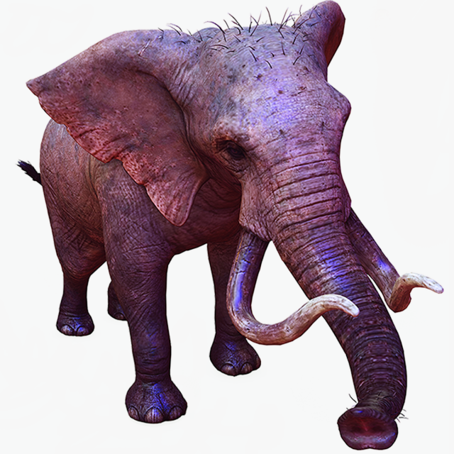 Elephant 3D MODEL Modèle 3D .c4d .max .obj .3ds .fbx .stl .blend 