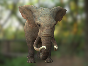 Elephant 3D MODEL Modèle 3D