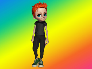 BOY KID CARTOON 3D मॉडल