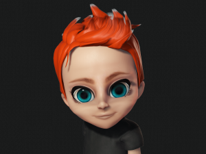 BOY KID CARTOON 3D मॉडल