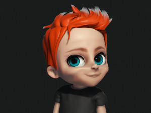 BOY KID CARTOON 3D मॉडल