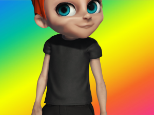 BOY KID CARTOON 3D मॉडल