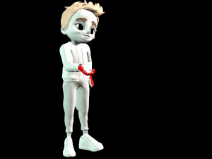 BOY KID CARTOON 3D मॉडल