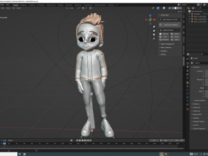 BOY KID CARTOON 3D मॉडल
