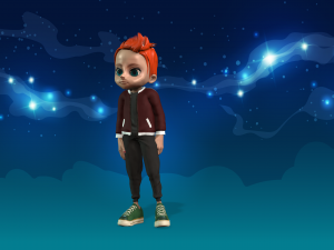 BOY KID CARTOON 3D मॉडल