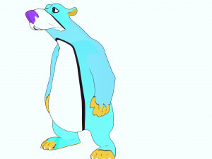 BEAR 3D KIDS CHIDL Cartoon 2D ASPECT Modelo 3D