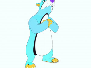 BEAR 3D KIDS CHIDL Cartoon 2D ASPECT Modelo 3D