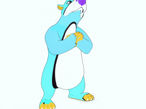 BEAR 3D KIDS CHIDL Cartoon 2D ASPECT Modelo 3D