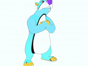 BEAR 3D KIDS CHIDL Cartoon 2D ASPECT Modelo 3D