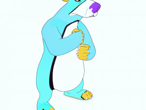 BEAR 3D KIDS CHIDL Cartoon 2D ASPECT Modelo 3D
