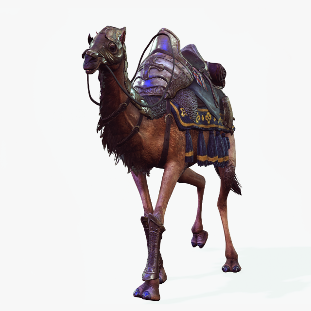 Camel - Desert - CAMEL ANIMATED 3D 模型 .c4d .max .obj .3ds .fbx .stl .blend 
