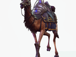 Camel - Desert - CAMEL ANIMATED 3D-Modell