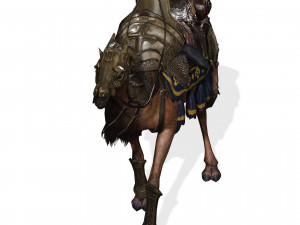 Camel - Desert - CAMEL ANIMATED 3D 模型