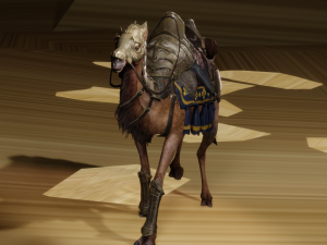 Camel - Desert - CAMEL ANIMATED 3D 模型