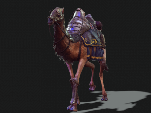 Camel - Desert - CAMEL ANIMATED 3D 模型