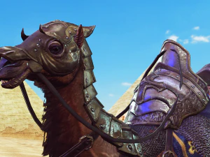 Camel - Desert - CAMEL ANIMATED 3D Model