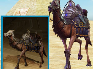 Camel - Desert - CAMEL ANIMATED 3D Model