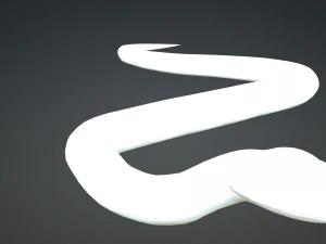 SERPENTE PITONE ANIMATO - RETTILE PITONE SERPENTE Modello 3D